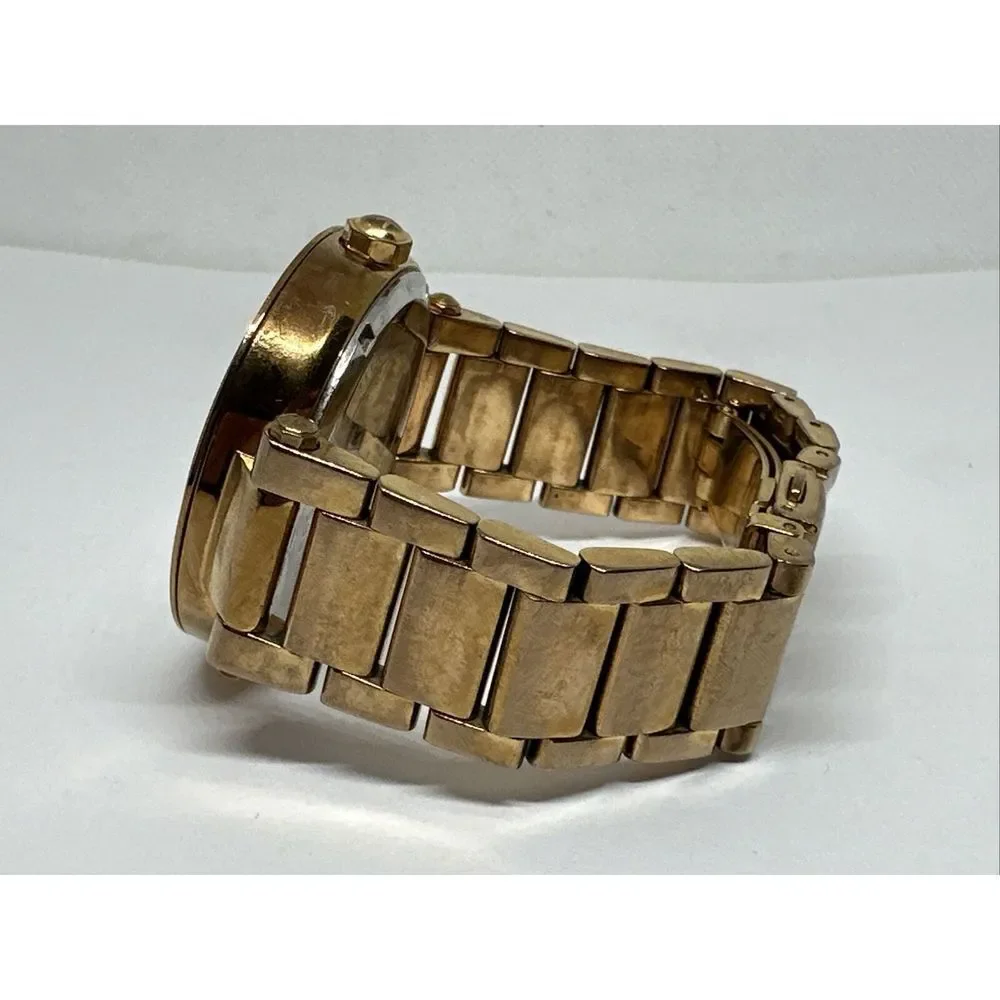 Michael Kors Parker MK5865 Women Rose Gold Analog Dial Quartz Wrist Watch NUL40